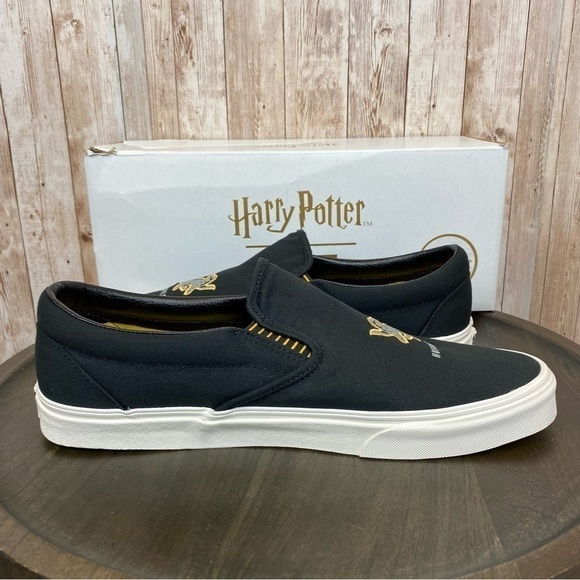 Vans x Harry Potter Huffle Puff‎ Classic Slip on Sneakers Size 13 Men - Picture 7 of 13